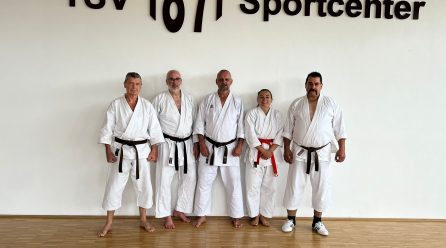 Karate-Prüfung bestanden!